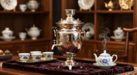 luxury samovar enhances tea experience