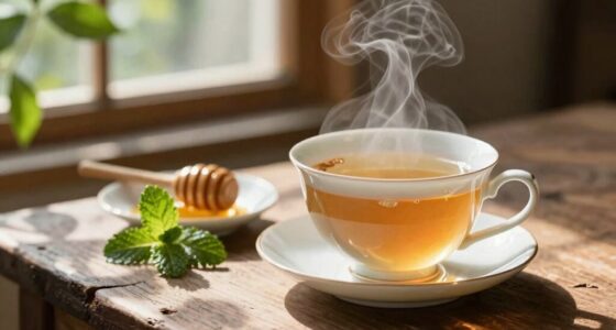 mindful tea consumption benefits