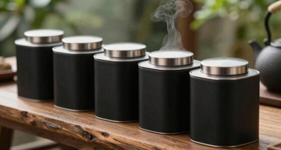 premium airtight tea storage
