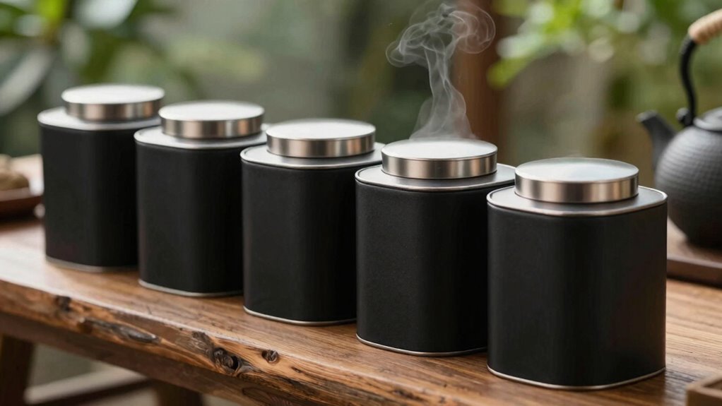 premium airtight tea storage