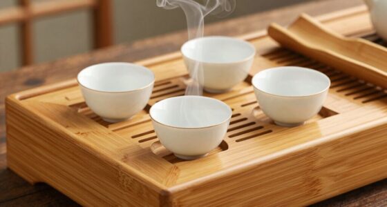 premium bamboo tea tray
