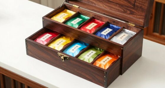 premium storage for tea