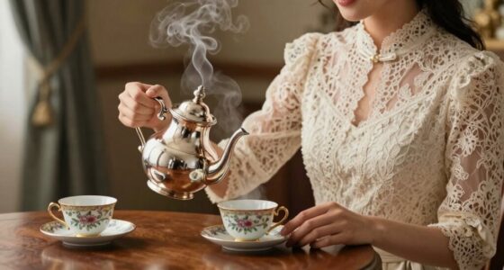 proper tea serving manners