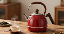 retro kettle for tea