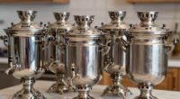 stainless steel samovar variations