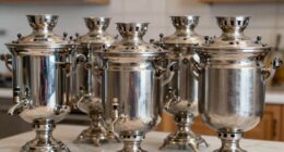 stainless steel samovar variations