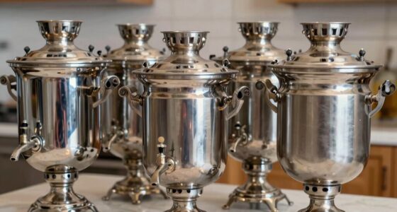 stainless steel samovar variations