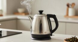 tea brewing stainless kettle