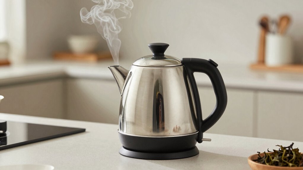 tea brewing stainless kettle