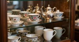 tea cabinet display variations