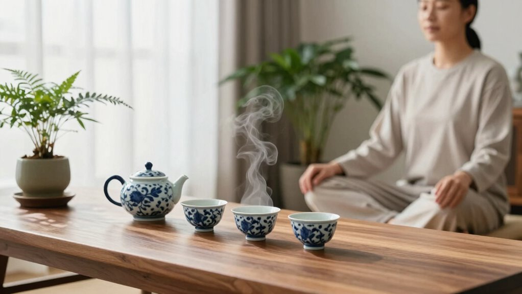 tea meditation modern culture