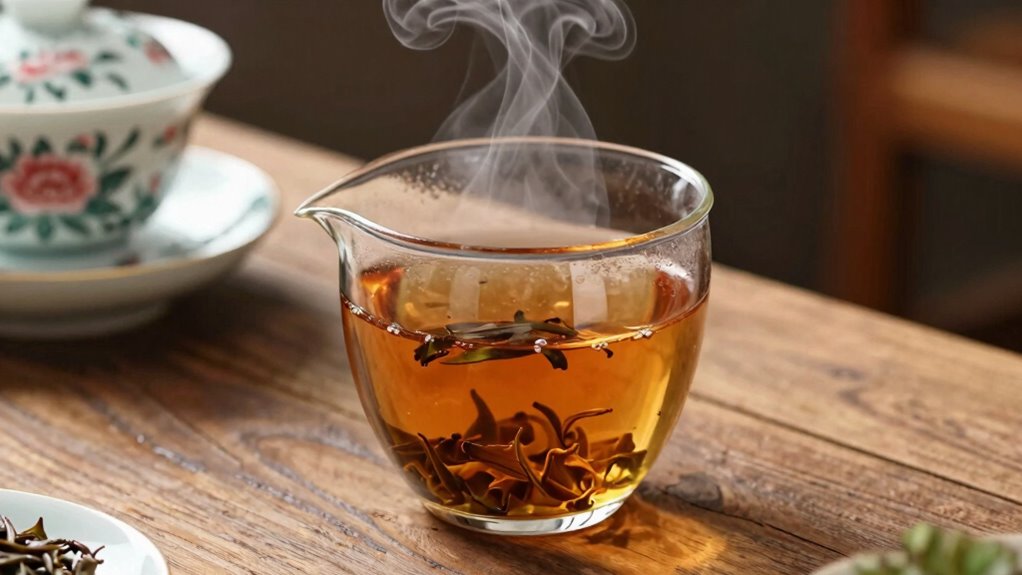 tea oxidation and mineral balance
