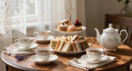 tea set for hosting