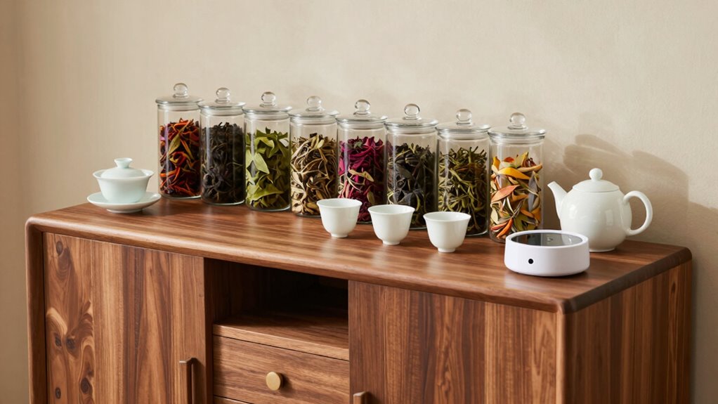 tea station storage tips