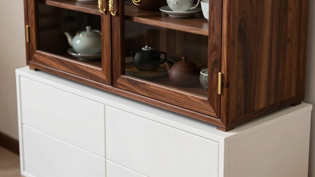 tea storage and cabinet styles