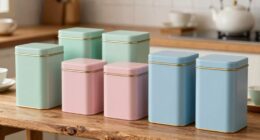 tea storage tin set