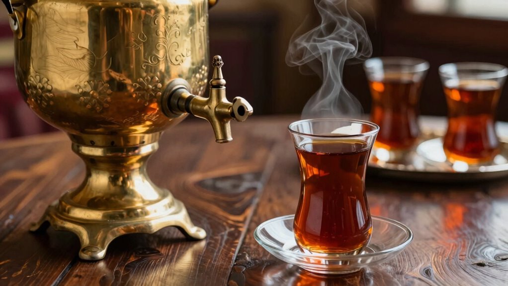 traditional turkish tea ceremony