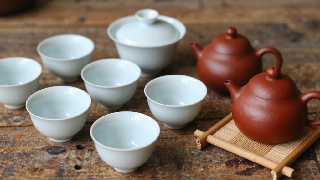 travel tea set organization