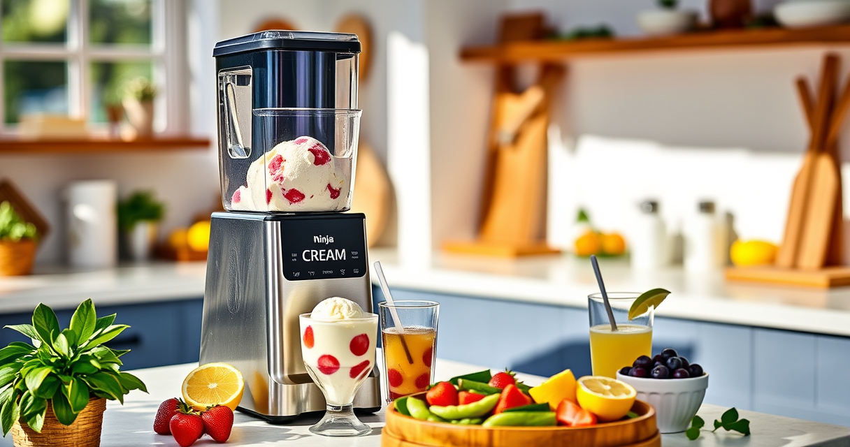 Beat the Summer Heat with Ninja CREAMi Deluxe Ice Cream Maker
