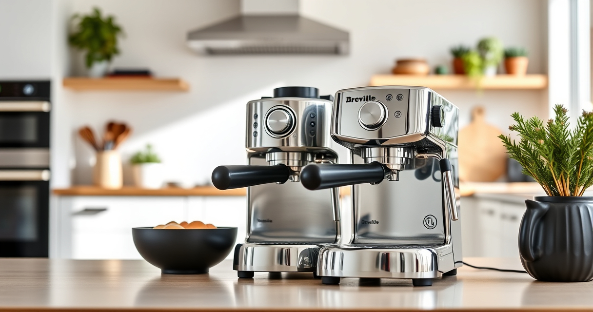 Best Breville Espresso Machines for Small Counters