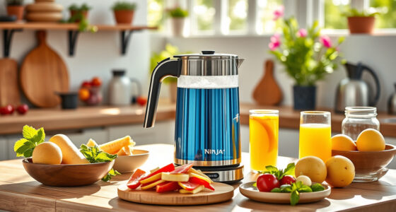 Cool Summer Iced Tea with Ninja KT200BL Electric Kettle