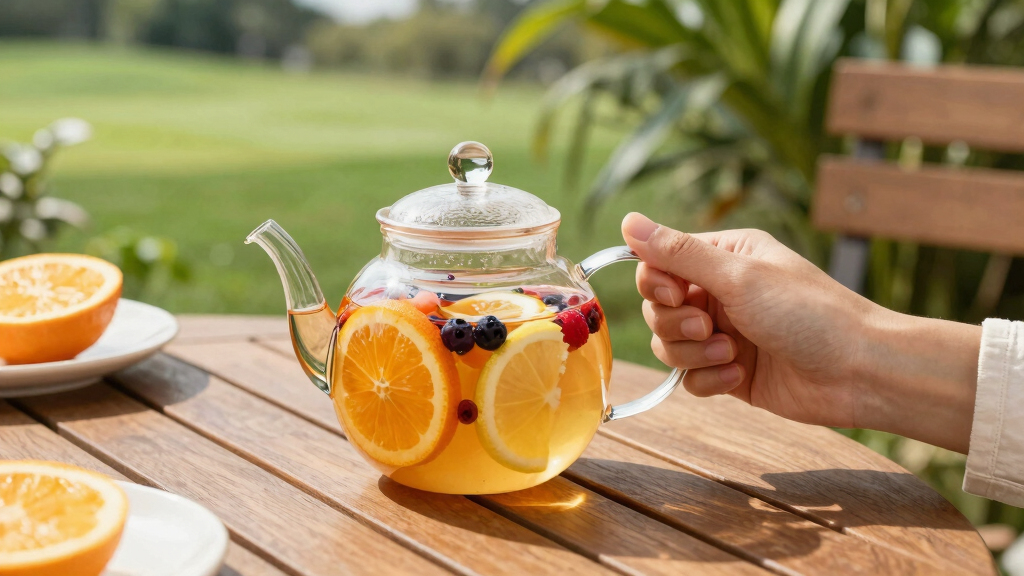 Fruity Golf-Inspired Teas