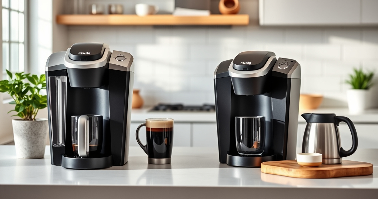Keurig K-Elite vs Keurig K-Cafe: Full Comparison