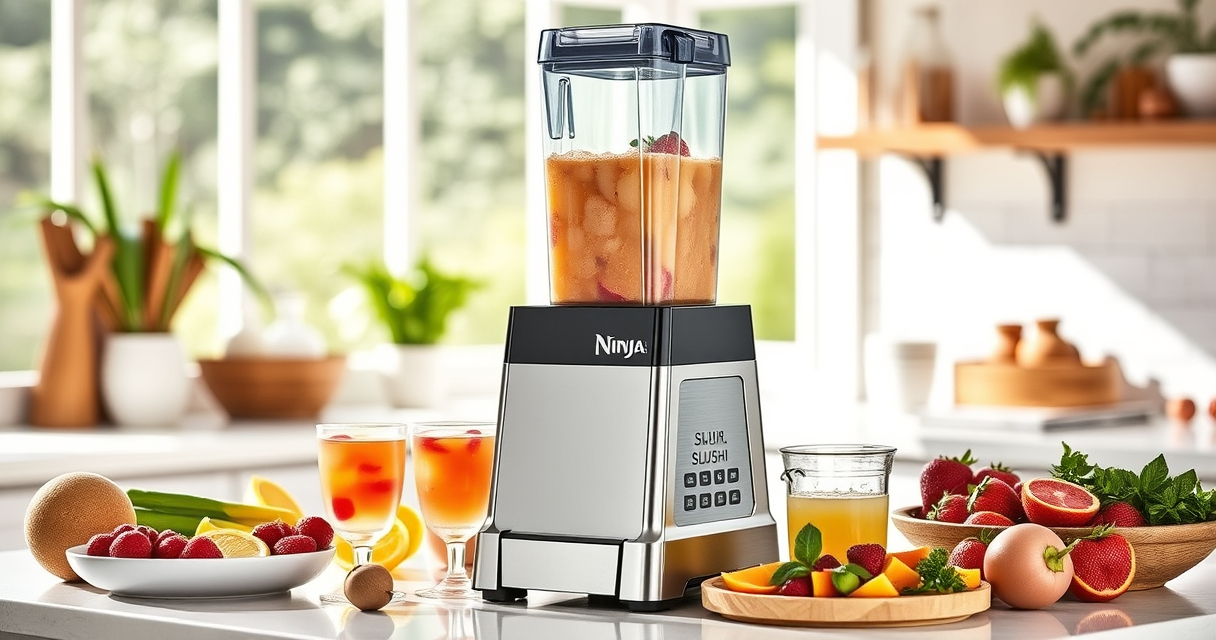 Make the Perfect Summer Frozen Drink with Ninja SLUSHi 72 oz