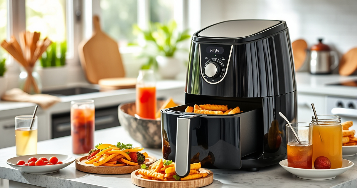 Perfect Summer Crispy Veggie Chips with the Ninja Air Fryer