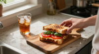 Bruschetta Grilled Cheese Sandwich