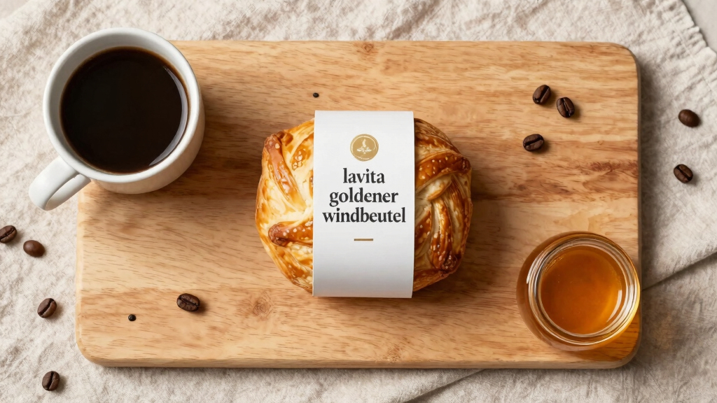 Lavita Goldener Windbeutel