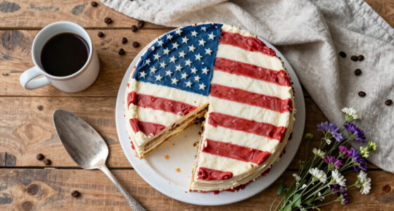 Martha Stewart Serves Huge American Flag Cake with 250 Pieces for Founding Father-Themed Party
