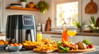 Summer Crispy Chicken Wings with Ninja XL Air Fryer
