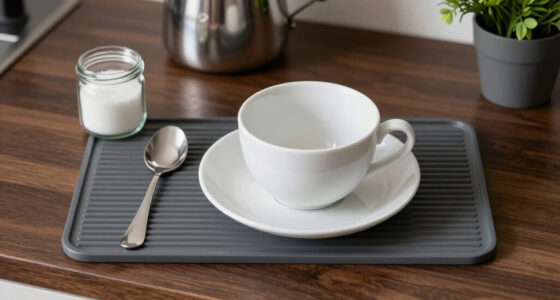 This $12 Mat Elevates Coffee Stations And Protects Countertops From Stains (It’s Super Absorbent!)