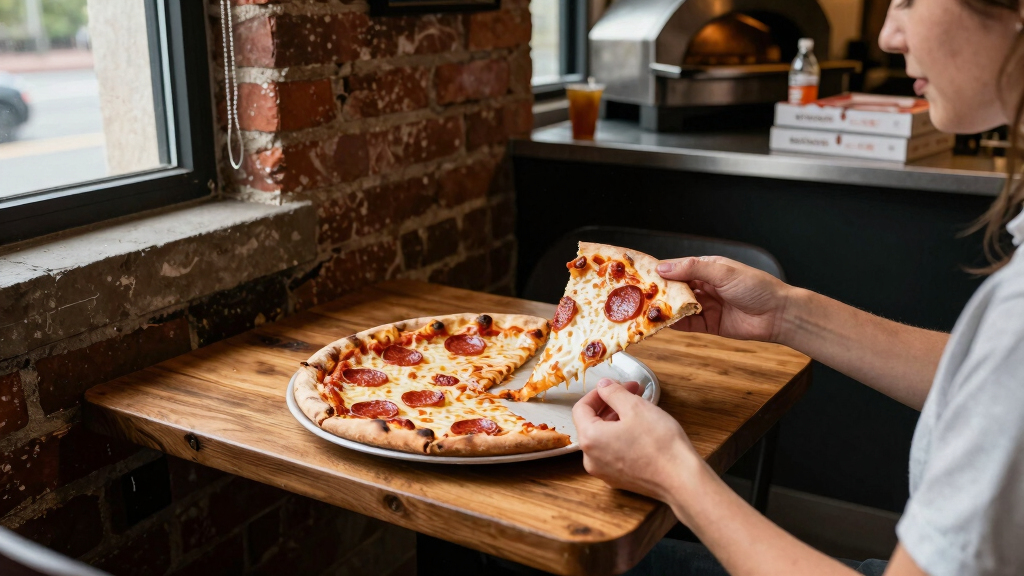 Zutt: New York Pizza In A Tel Aviv Hotel Basement - The Times Of Israel