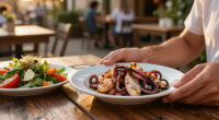 Calamari Grigliati Con Panzanella