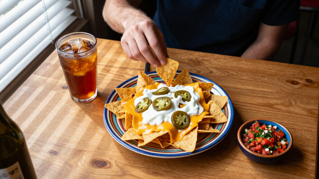 How Florida Tavern Makes Nachos So Every Chip Gets Perfect Topping Mix