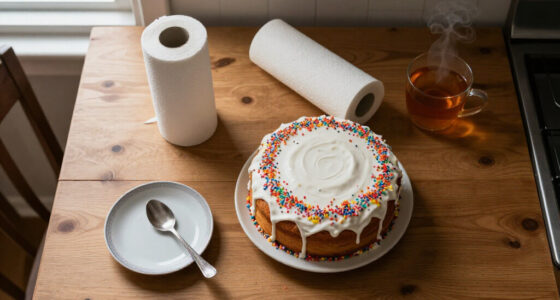 My Grandma's 50-Year-Old Paper Towel Trick For Decorating Cakes Is Ingenious