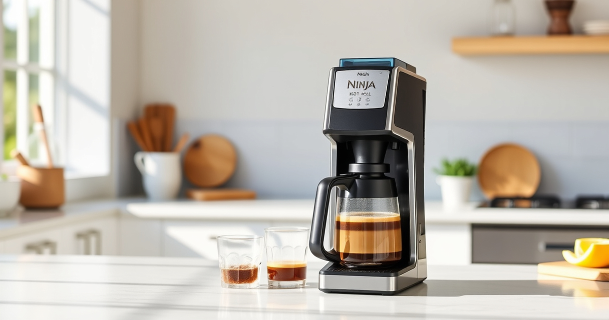 Ninja Hot & Iced XL Coffee Maker Review: Perfect for Summer Coffee Lovers