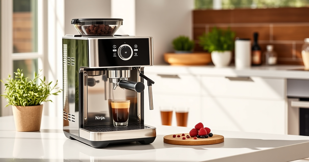 Ninja Luxe™ Café Pro Espresso Machine: Perfect for Summer Coffee Moments