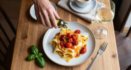 Pasta Sfoglia Con Pomodorini Caramellati
