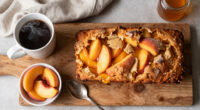 Peach Cobbler Loaf