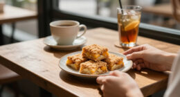 Peach Crumb Bars