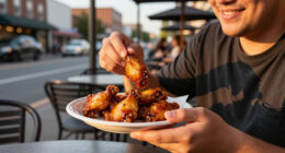 Sam Smith Loves Hooters Chicken Wings
