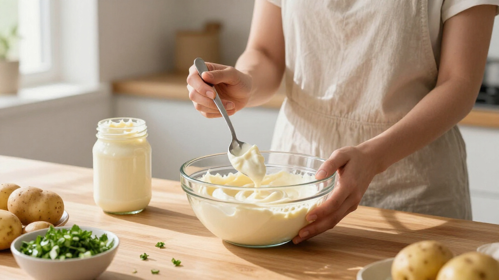 Why I Swap Mexican Crema For Mayo In My Potato Salad