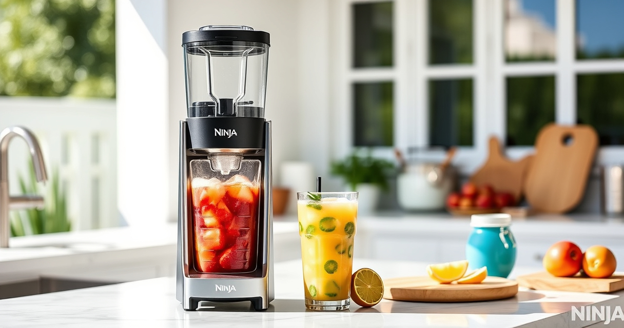 Beat the Heat: Ninja SLUSHi Twist Frozen Drink Maker for Summer Fun