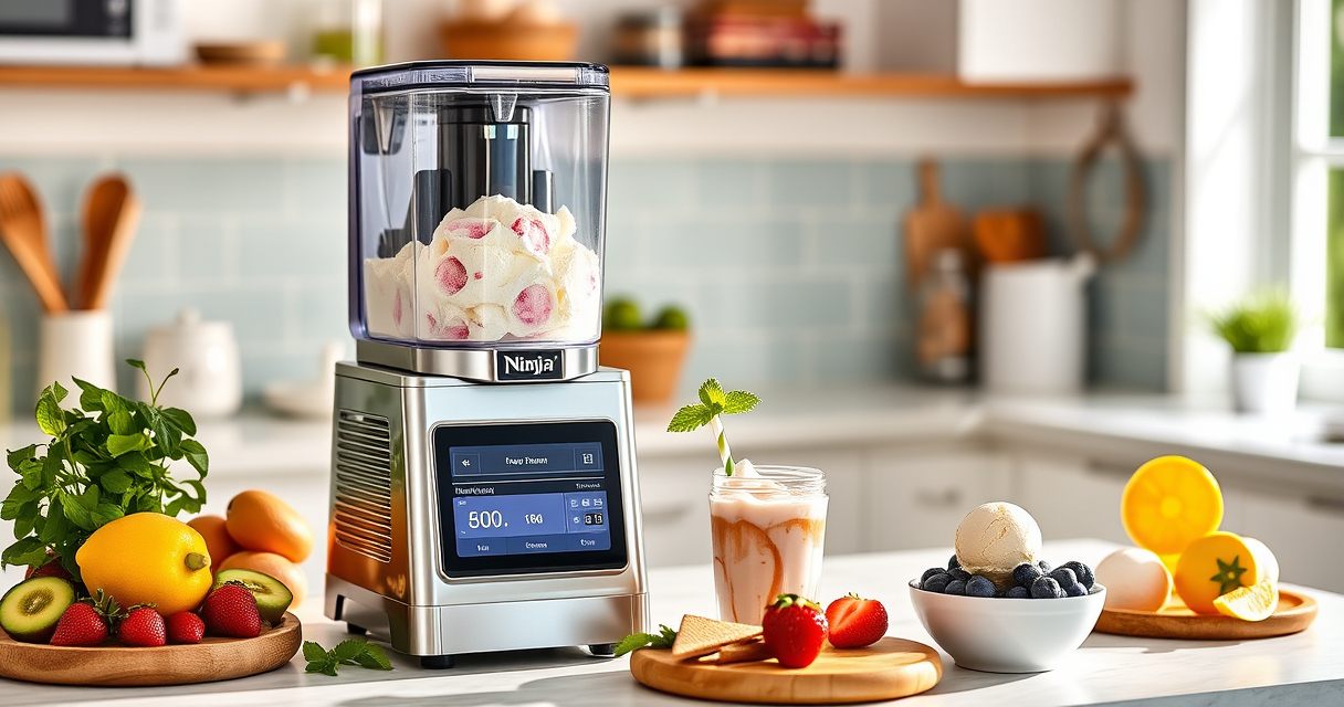 Beat the Heat with Ninja NC701 CREAMi Swirl Ice Cream Recipes