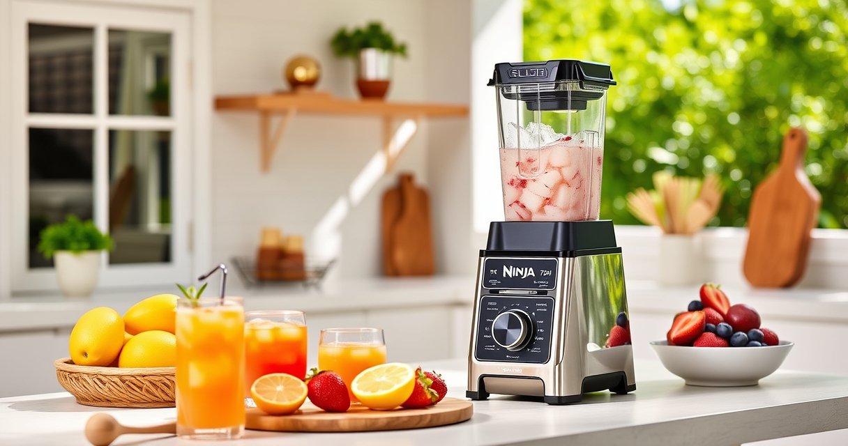 Beat the Summer Heat with the Ninja SLUSHi Frozen Drink Maker