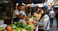 محافظ القاهرة يفتتح معرض السلع الغذائية بحي السلام أول - Cairo.gov.eg
