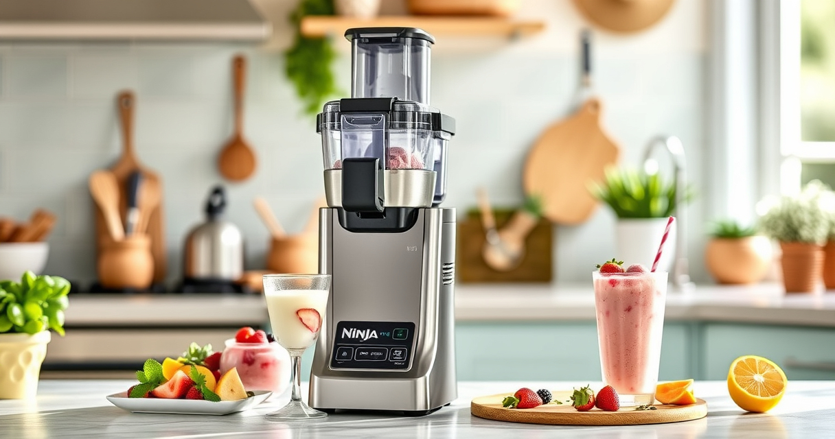 Host Effortlessly with the Ninja CREAMi Ice Cream Maker at Your Summer Pool Party